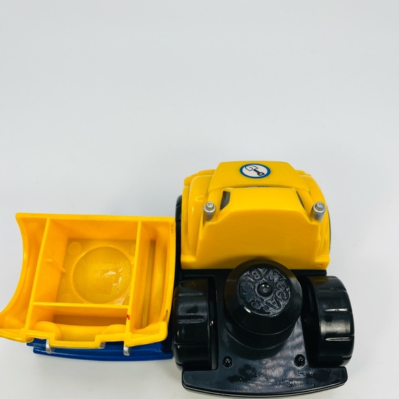 MEGA Bloks Tiny N Tuff Dump Truck Construction Vehicle Building Toy Yellow Blue - Picture 6 of 7